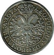 1 Thaler, Germany, 1673 reverse image