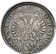 1 Thaler, Germany, 1676 reverse image