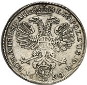 1 Thaler, Germany, 1690-1696 reverse image