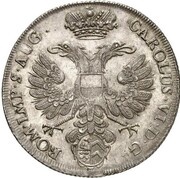 1 Thaler, Germany, 1731 reverse image