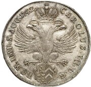 1 Thaler, Germany, 1742 reverse image