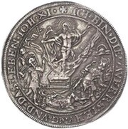 1½ Thaler, Germany, 1580 reverse image