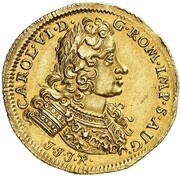 1 Ducat, Germany, 1729-1730 reverse image