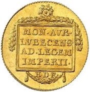 1 Ducat, Germany, 1790 reverse image