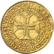 ½ Portugalöser, Germany, 1593-1599 reverse image