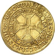 ½ Portugalöser, Germany, 1593-1599 reverse image