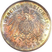 5 Mark reverse image