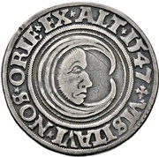 ¼ Thaler, Germany, 1547-1549 reverse image