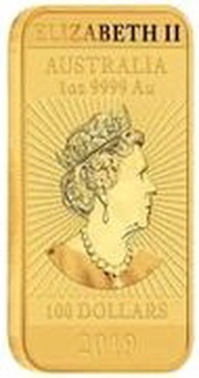 100 Dollars - Elizabeth II 6th Portrait - Dragon - Gold Bullion Coin obverse image