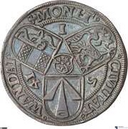 1 Thaler "Wendentaler", Germany, 1544 reverse image
