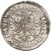 1 Thaler, Germany, 1572 reverse image
