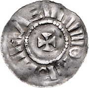 Denier - Giselmar, Germany, 981-1004 reverse image