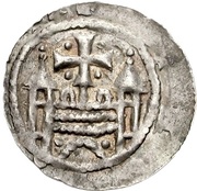 Denier anonymous, Germany, 1000-1099 reverse image