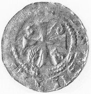 Denier anonyme Gittelde, Germany, 1000-1100 reverse image