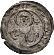 Denier Bracteate "Moritzpfennig" - Wichmann of Seeburg obverse image