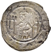 Denier Bracteate - Wichmann of Seeburg, Germany, 1152-1192 reverse image