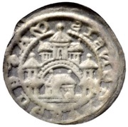 Denier Bracteate - Wichmann of Seeburg, Germany, 1152-1192 reverse image