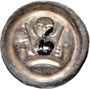 Denier Bracteate - Ludolf of Kroppenstedt, Germany, 1192-1205 reverse image