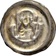 Denier Bracteate - Ludolf of Kroppenstedt, Germany, 1192-1205 reverse image
