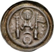 Denier Bracteate "Moritzpfennig" - Albert of Käfernburg obverse image