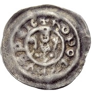 Denier Bracteate - Rudolph of Dingelstädt obverse image