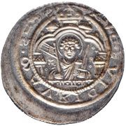 Denier Bracteate - Wichmann of Seeburg, Germany, 1152-1192 reverse image