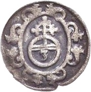 3 Pfennig - Christian William of Brandenburg, Germany, 1617 reverse image
