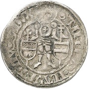 1 Groschen - Frederick III of Beichlingen, Germany, 1445-1464 reverse image