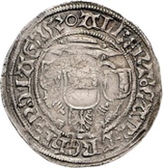 1 Groschen - Albert IV of Brandenburg Breitgroschen obverse image