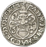 1 Groschen - Joachim Frederick of Brandenburg, Germany, 1579 reverse image
