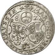 1⁄24 Thaler - Joachim Frederick of Brandenburg, Germany, 1580-1585 reverse image
