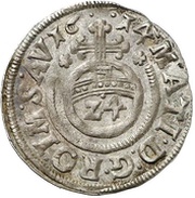 1⁄24 Thaler - Christian William of Brandenburg, Germany, 1614 reverse image