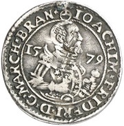 ⅛ Thaler - Joachim Frederick of Brandenburg obverse image