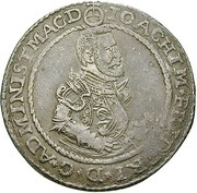 ¼ Thaler - Joachim Frederick of Brandenburg obverse image