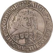 ¼ Thaler - August of Sachsen-Weissenfels obverse image