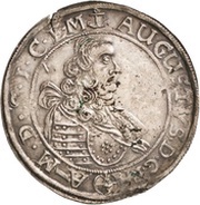⅓ Thaler - August of Sachsen-Weissenfels obverse image