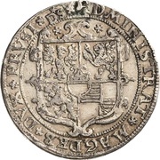 ½ Thaler - Joachim Frederick of Brandenburg, Germany, 1582-1592 reverse image