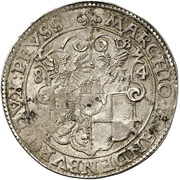 ½ Thaler - Joachim Frederick of Brandenburg, Germany, 1582-1592 reverse image