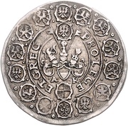 ½ Thaler - Christian William of Brandenburg, Germany, 1623 reverse image