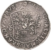 ½ Thaler - Christian William of Brandenburg, Germany, 1624-1625 reverse image