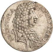 ⅔ Thaler - August of Sachsen-Weissenfels obverse image