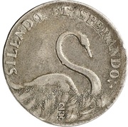 ⅔ Thaler - August of Sachsen-Weissenfels, Germany, 1675 reverse image