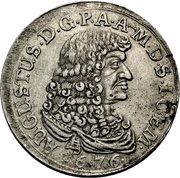 ⅔ Thaler - August of Sachsen-Weissenfels obverse image