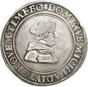 1 Guldengroschen - Albert IV of Brandenburg obverse image
