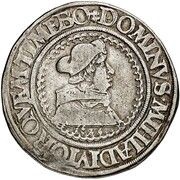 1 Guldengroschen - Albert IV of Brandenburg obverse image