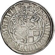 1 Guldengroschen - Albert IV of Brandenburg, Germany, 1525-1526 reverse image