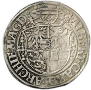 1 Guldengroschen - Albert IV of Brandenburg, Germany, 1526 reverse image