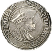 1 Guldengroschen - Albert IV of Brandenburg obverse image