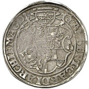 1 Guldengroschen - Albert IV of Brandenburg, Germany, 1536 reverse image