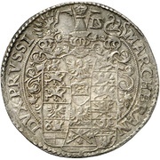 1 Thaler - Joachim Frederick of Brandenburg, Germany, 1580 reverse image